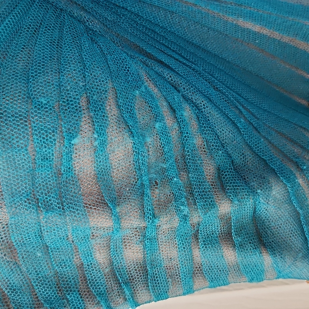 Cache Sheer Overlay Beaded Accent Prom Dress READ - Picture 4 of 16